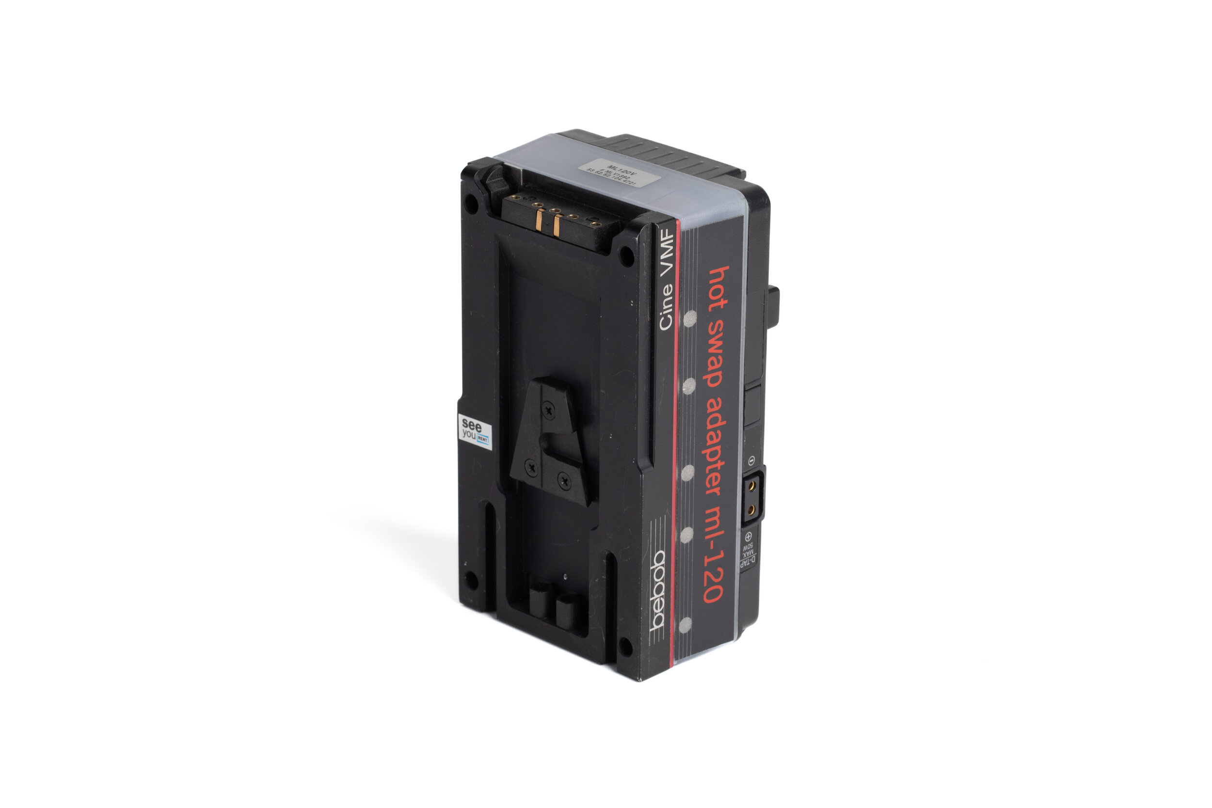 ML 120V Hot Swap V-Mount Adapter Camera Rental Berlin